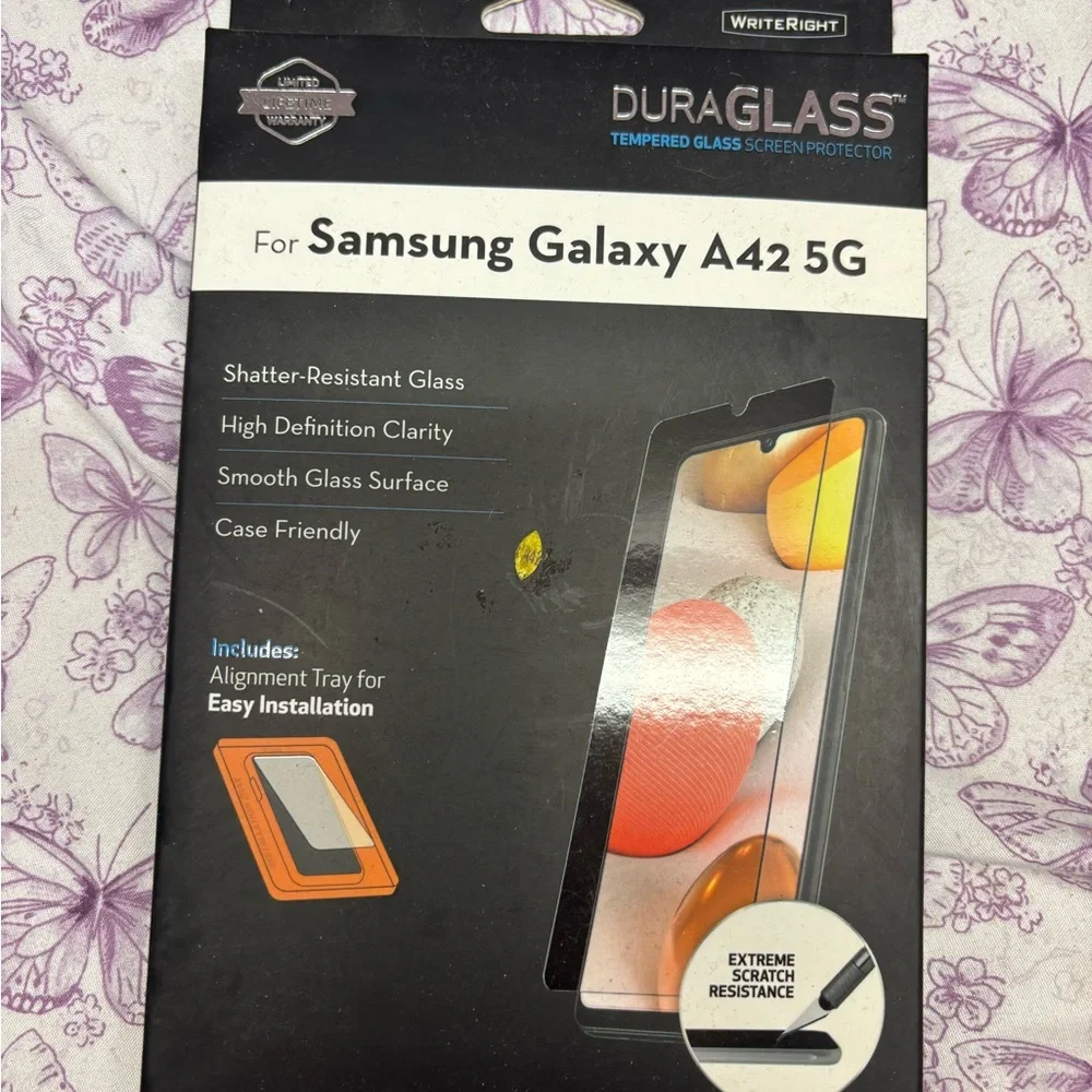 📍Screen Protector for Samsung Galaxy A42 5G - Black